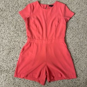 Banana Republic Pink Romper with Pockets Size 6